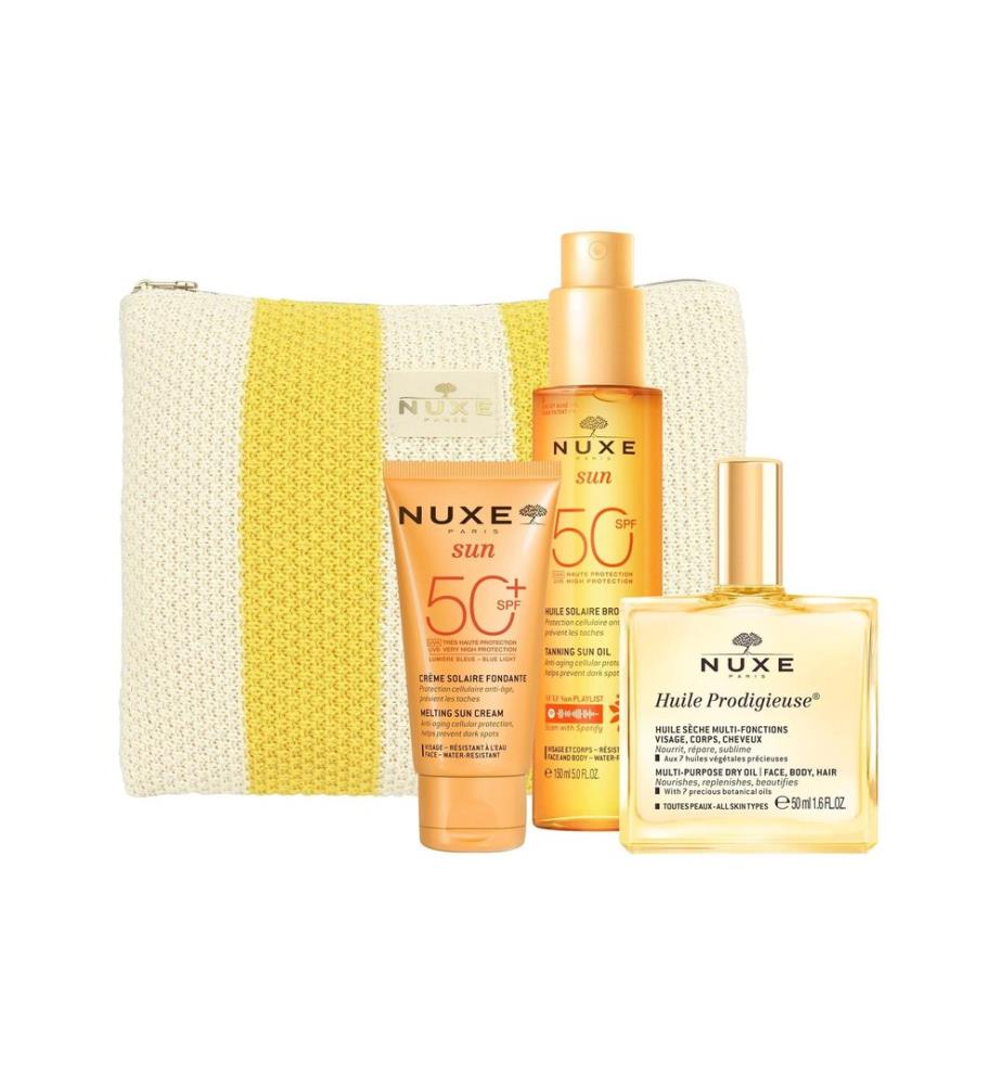 NUXE Kit de protection solaire My Summer Essentials SPF 50. FPS 50+