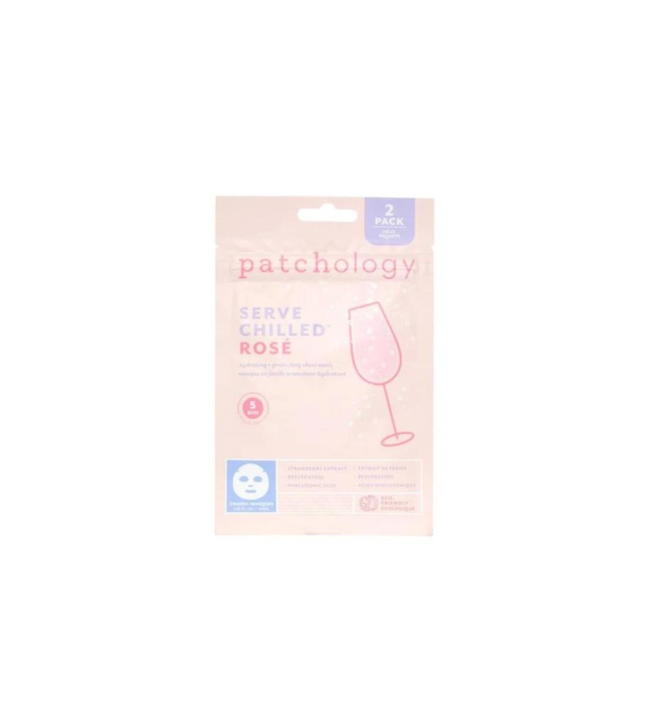 patchology Serve Chilled Rosé Sheet Mask 2 Stück