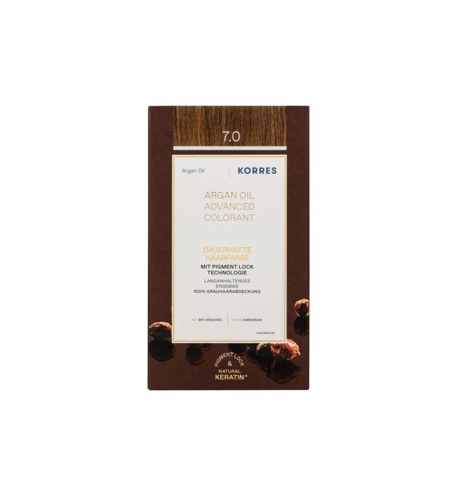KORRES Haarfarbe Argan Oil Mittelblond 7.0 145 ml