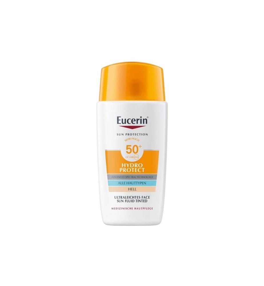 Eucerin Fluide solaire hydro-protecteur visage clair SPF 50 50 ml