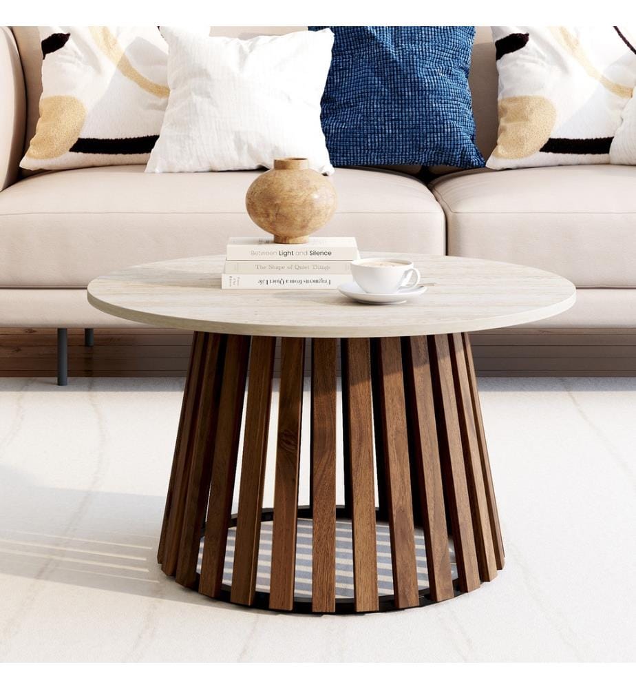 Runder Couchtisch, Ø 70 cm – Camélia
