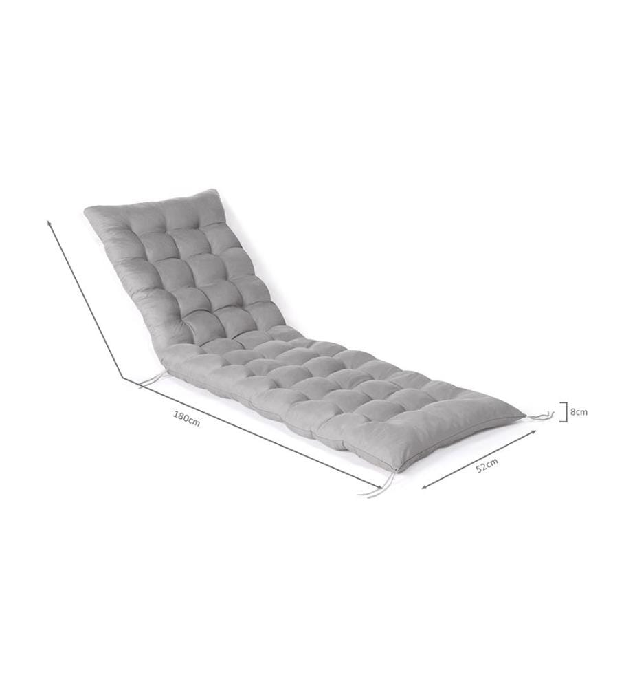 Coussin universel pour bain de soleil - Gris