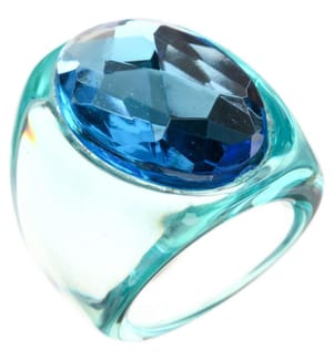Cristaroca Ring - Blau