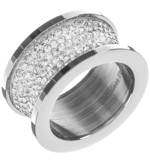 Revolution Steel Ring - Weiss