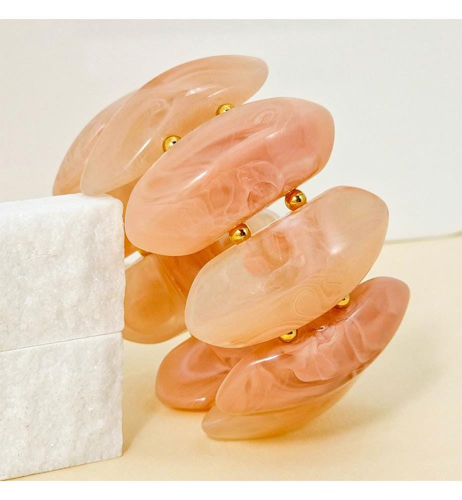 Weiche, elastische Manschette - Gold