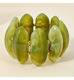 Weiche, elastische Manschette - Gold