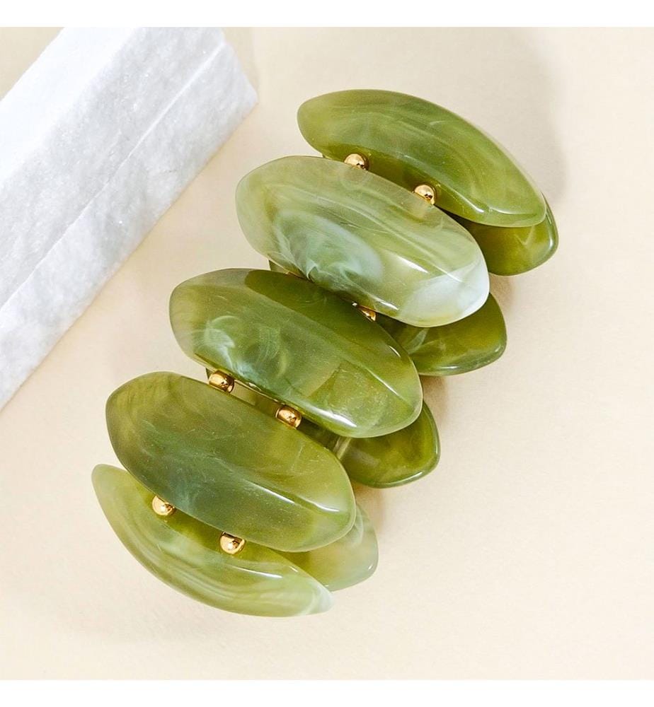 Weiche, elastische Manschette - Gold