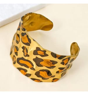 Panthera Steel Armband - Vergoldet