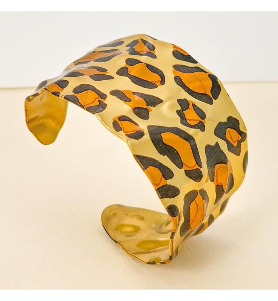 Panthera Steel Armband - Vergoldet