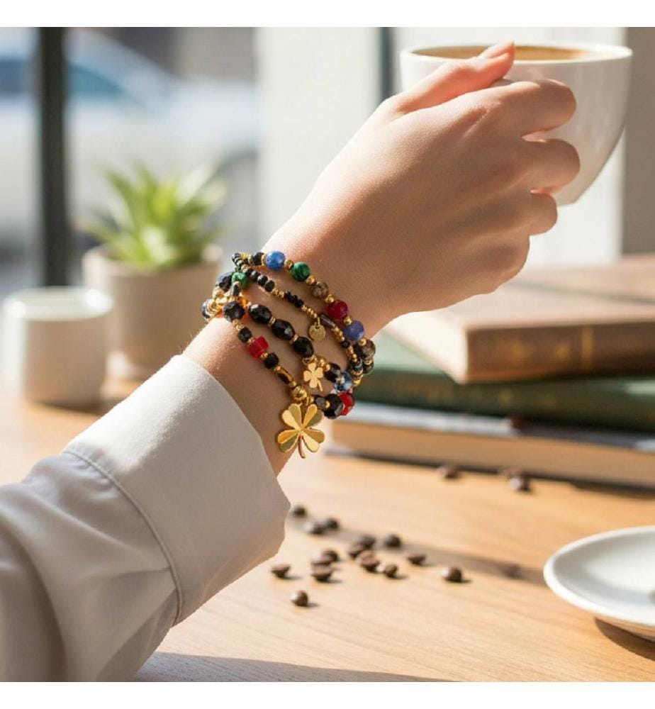 Luckos Steel Armband - Vergoldet