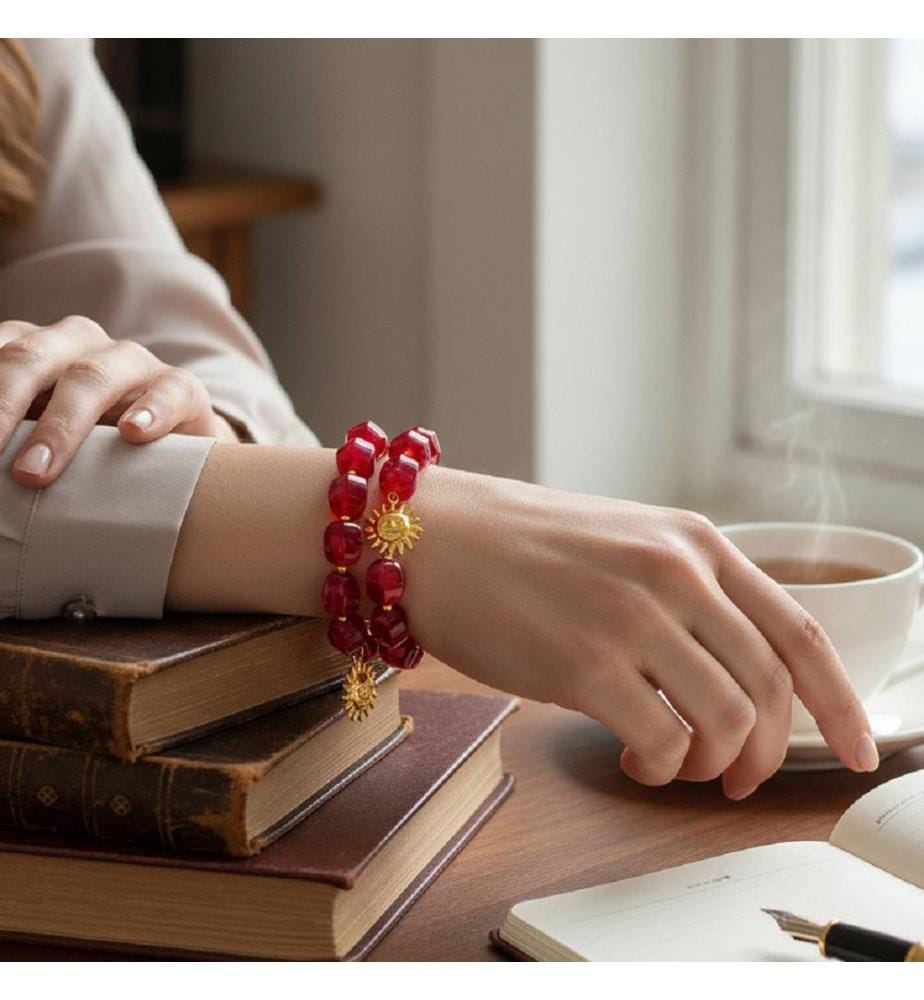 Sol De Steel Armband - vergoldet