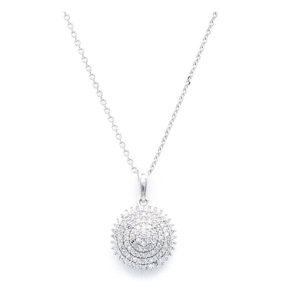 Pendentif Apollon - Or blanc