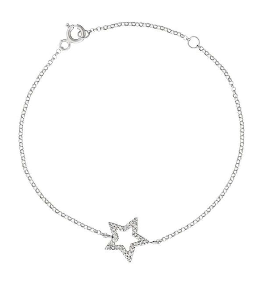 Bracelet Perfect Star - Or blanc