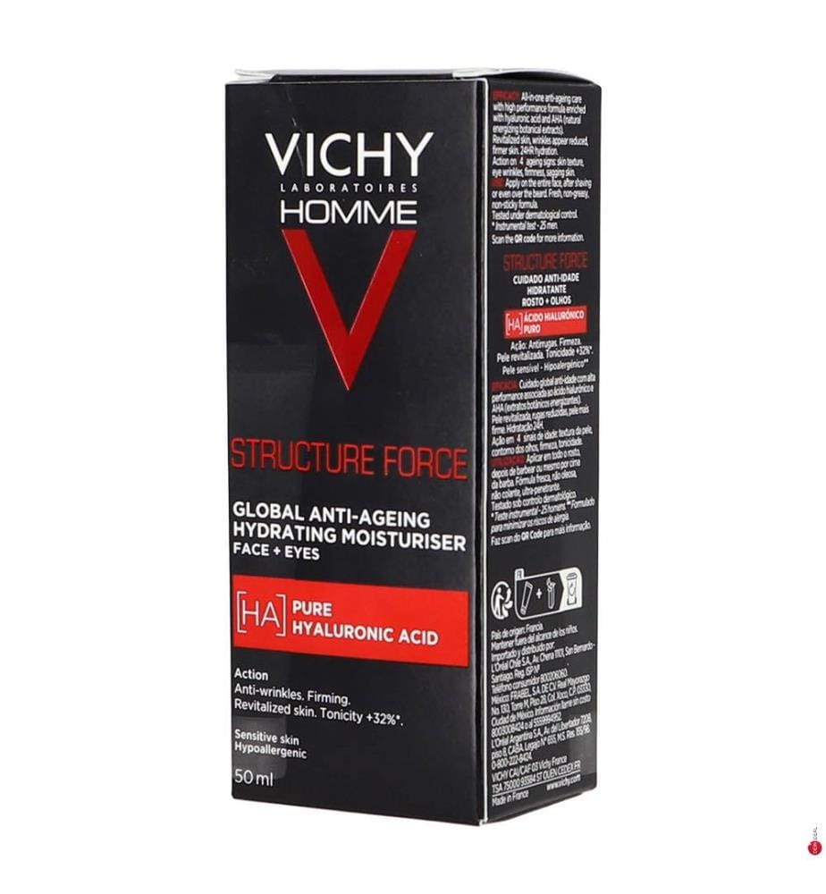 Feuchtigkeitsspendende Anti-Aging-Pflege und Dercos Energy+ Shampoo - 2 x 50 ml