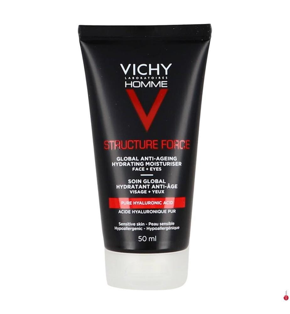 Feuchtigkeitsspendende Anti-Aging-Pflege und Dercos Energy+ Shampoo - 2 x 50 ml