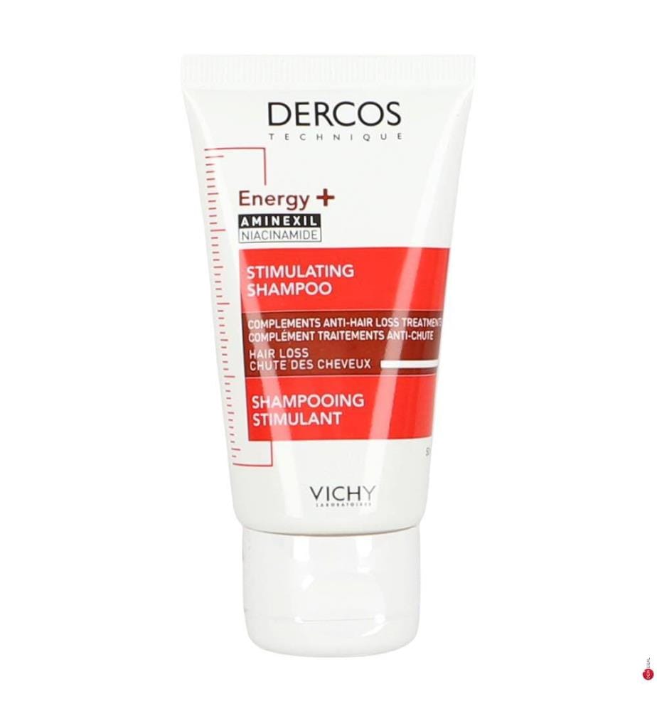 Feuchtigkeitsspendende Anti-Aging-Pflege und Dercos Energy+ Shampoo - 2 x 50 ml