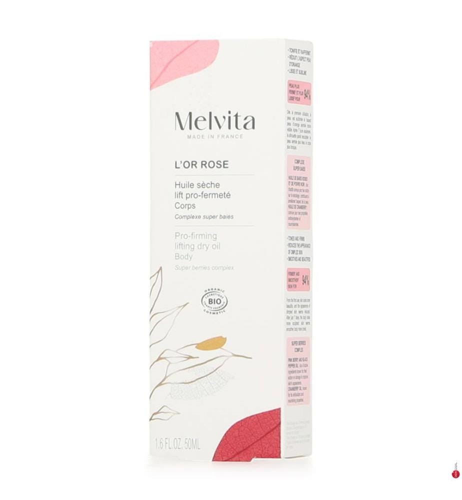 Olio secco rassodante liftante per il corpo Rose Gold Organic - 50 ml