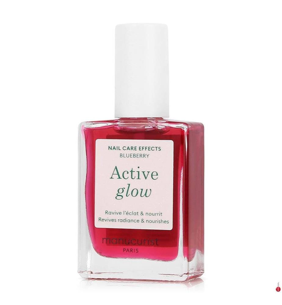 Getönter Pflegelack Active Glow Blueberry - 15 ml