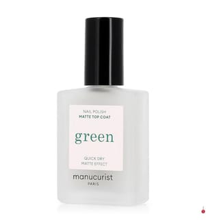 Top Coat Mat Quick Dry Green - 15 ml