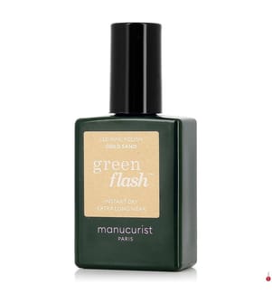 Gold Sand Green Flash Semi-Permanentlack - 15 ml