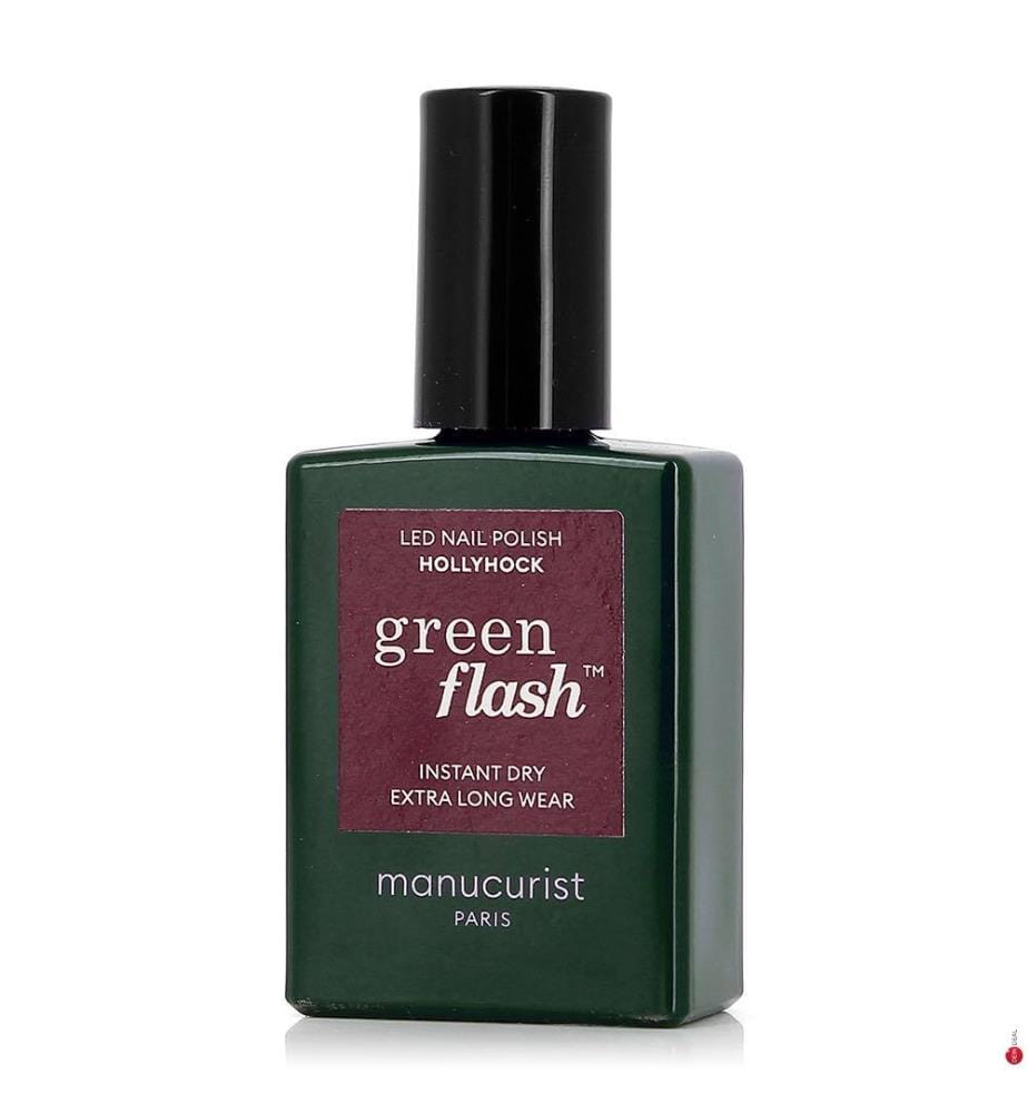 Hollyhock Green Flash Semi-Permanentlack - 15 ml