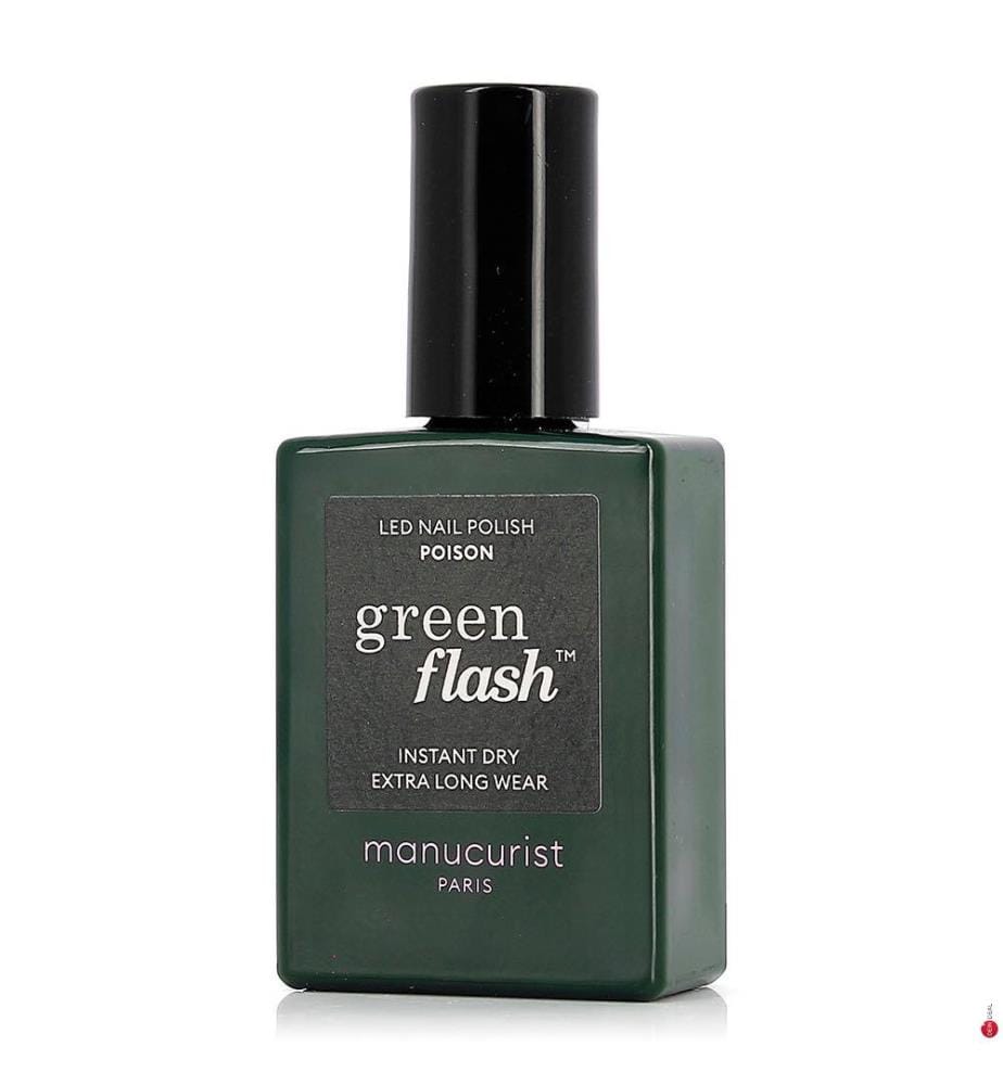 Poison Green Flash Semi-Permanentlack - 15 ml