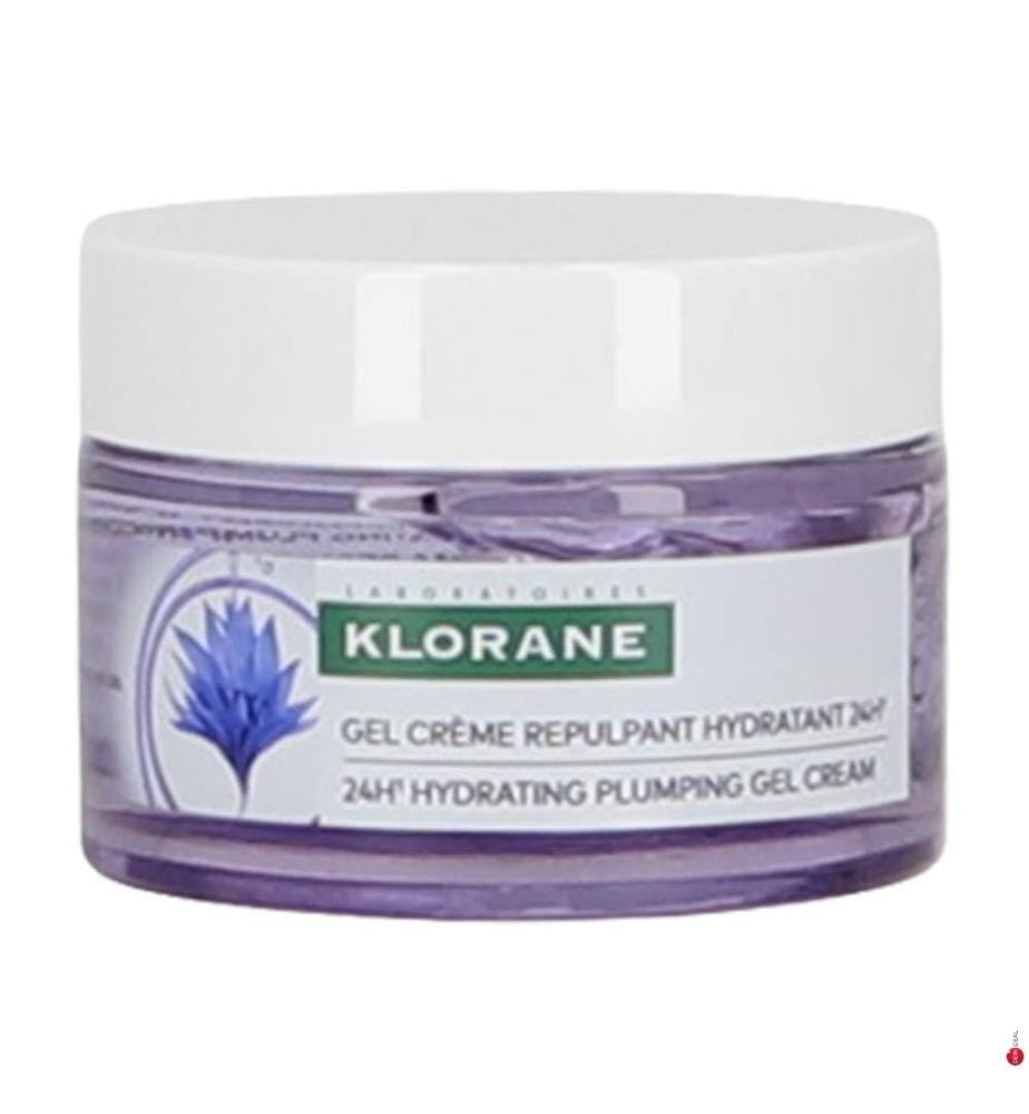Klorane 24-Stunden-Feuchtigkeitscreme-Gel für prallere Haut – 50 ml