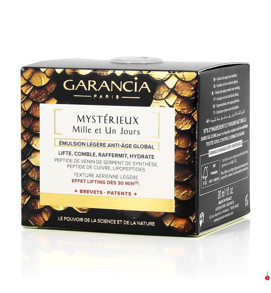 Leichte Global-Anti-Aging-Emulsion Mystérieux Mille et Un Jours - 30 ml