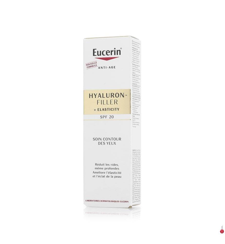 Trattamento contorno occhi Hyaluron-Filler + Elasticità, SPF20 - 15 ml