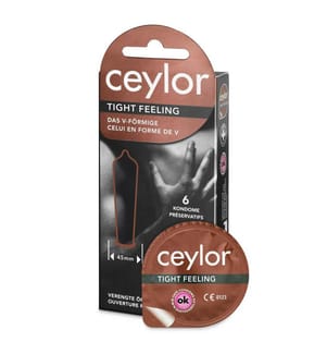 Préservatifs Tight Feeling Celui en Forme de V - 6 Pièces