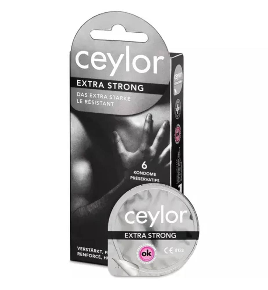 Pack de 3 Boîtes de Préservatifs Extra Strong - 6 Pièces 