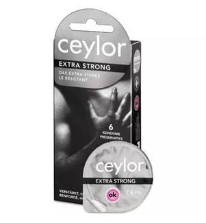 Pack de 3 Boîtes de Préservatifs Extra Strong - 6 Pièces 