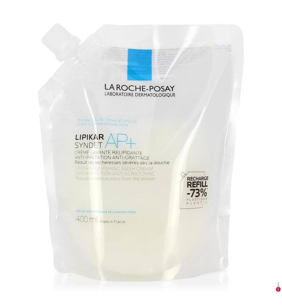 Lipikar Syndet AP+ Ricarica di lavaggio cremoso - 400 ml