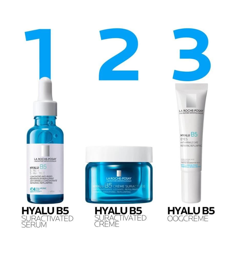 Hyalu B5 Anti-Falten-Creme mit aktiver Wirkformel, regenerierend und schützend, LSF 30, Nachfüllpackung - 50 ml