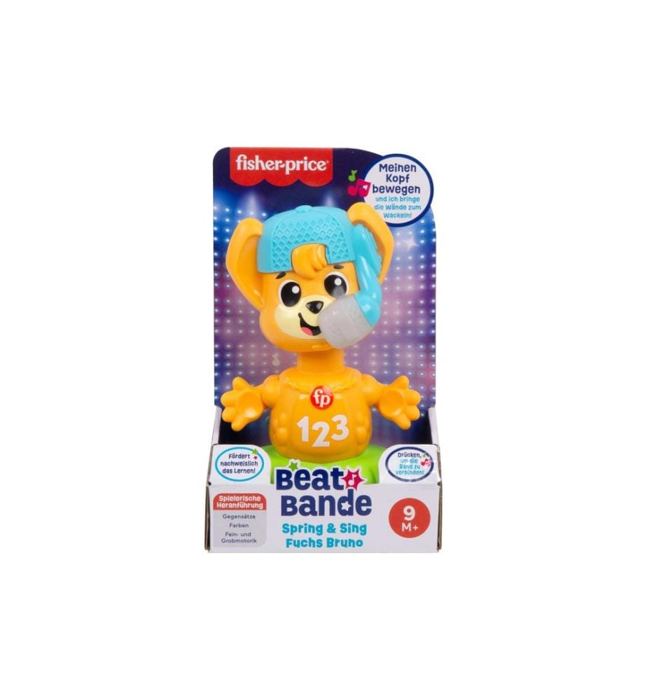 Fisher-Price Beat Bande Spring & Sing Fuchs Bruno -DE-