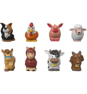Fisher-Price Beschäftigungsspielzeug Little People Bauernhof Tierfreunde