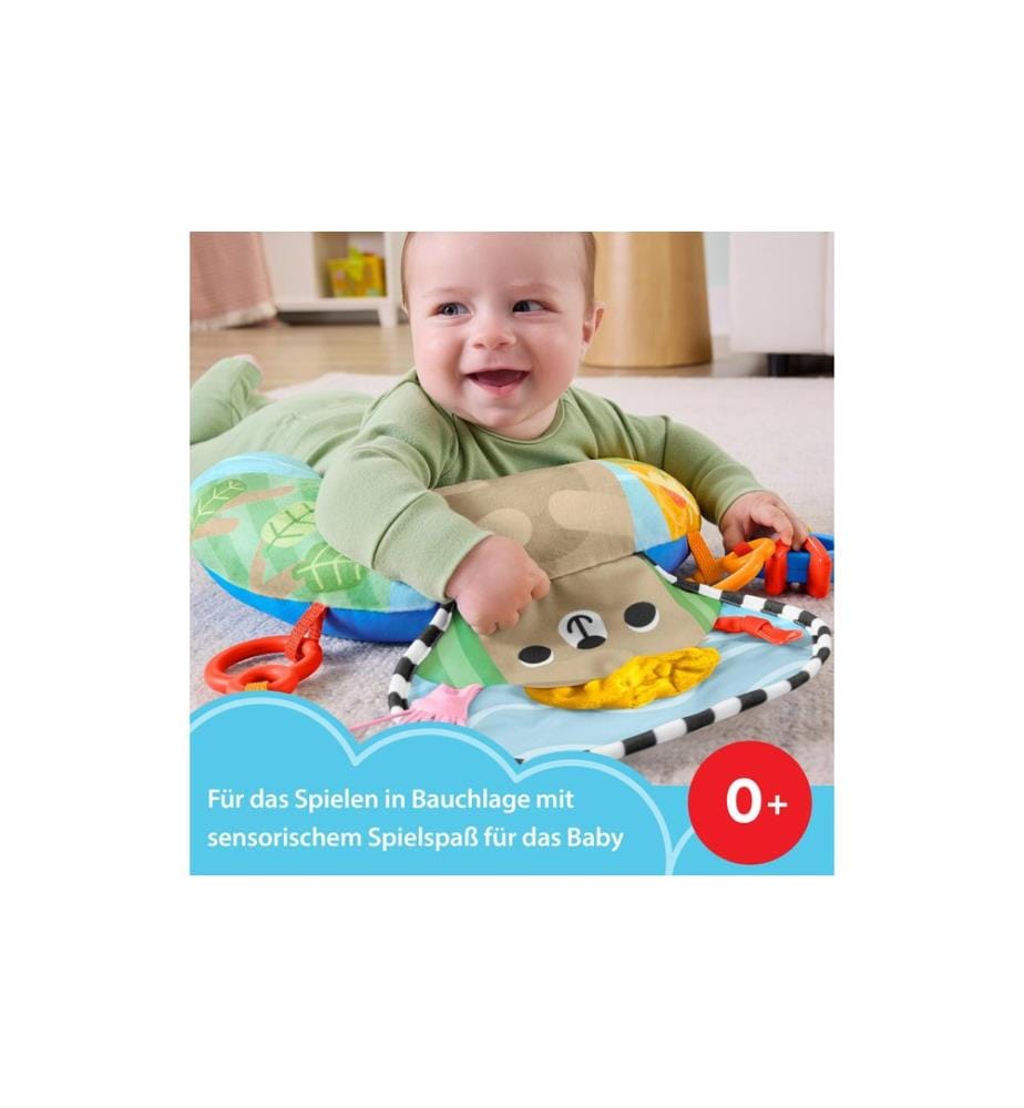 Fisher-Price Spielkissen Sensorische Abenteuer, Kunststoff, Mehrfarbig