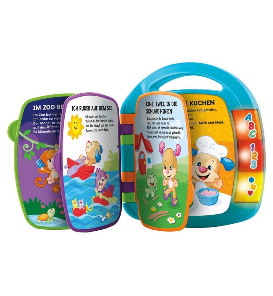 Fisher-Price Musikspielzeug Lernspass Liederbuch