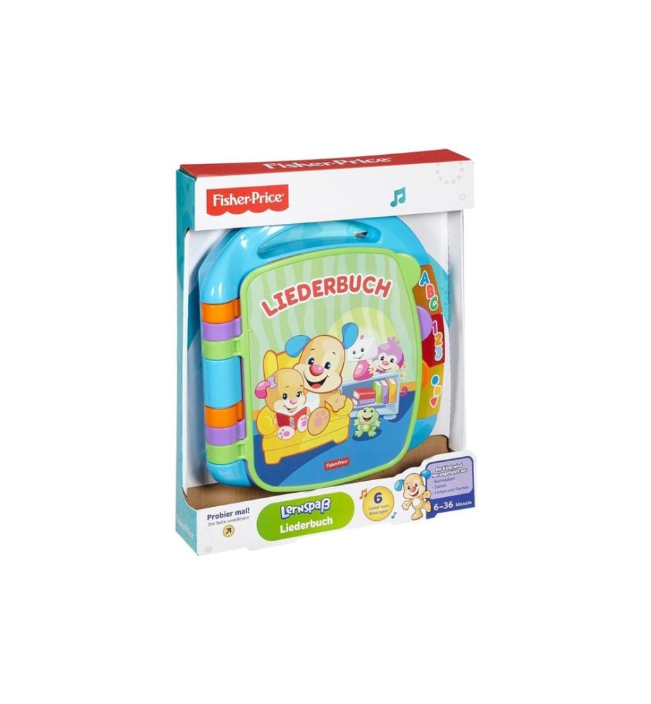 Fisher-Price Musikspielzeug Lernspass Liederbuch