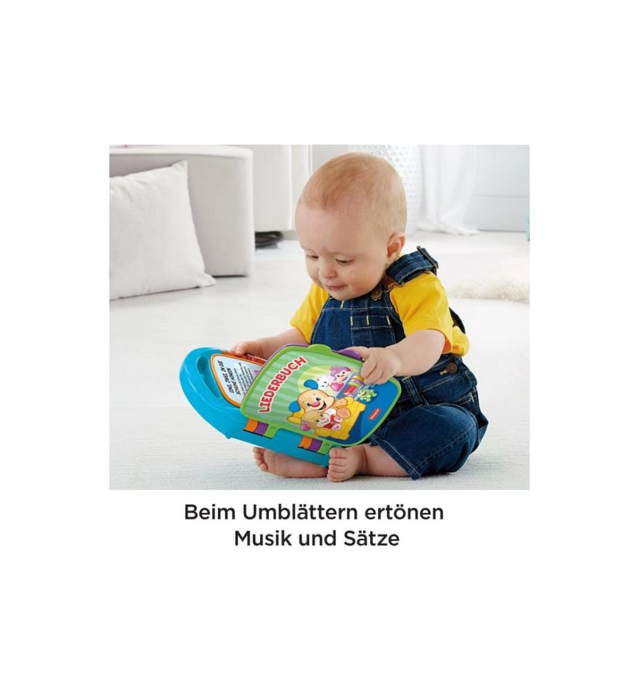 Fisher-Price Musikspielzeug Lernspass Liederbuch
