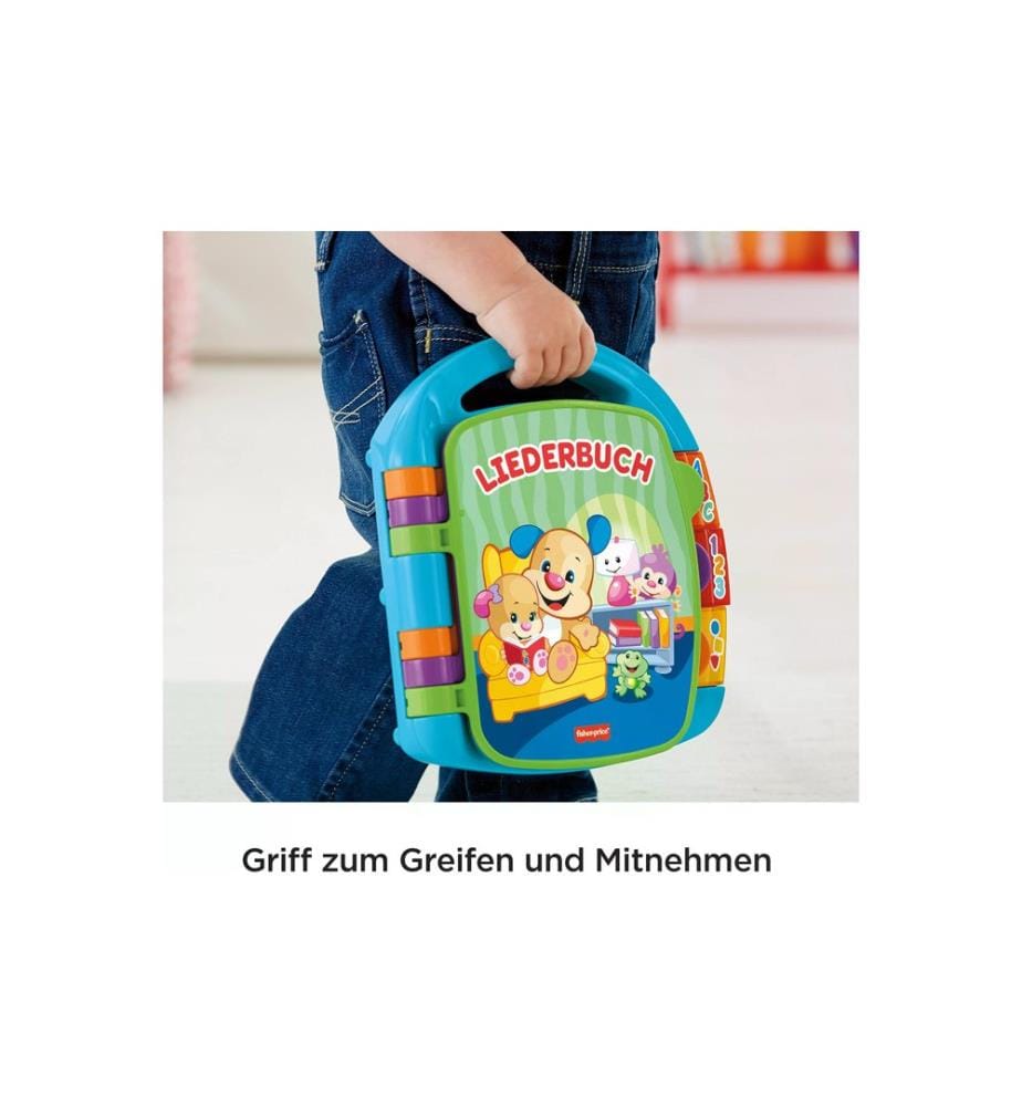 Fisher-Price Musikspielzeug Lernspass Liederbuch