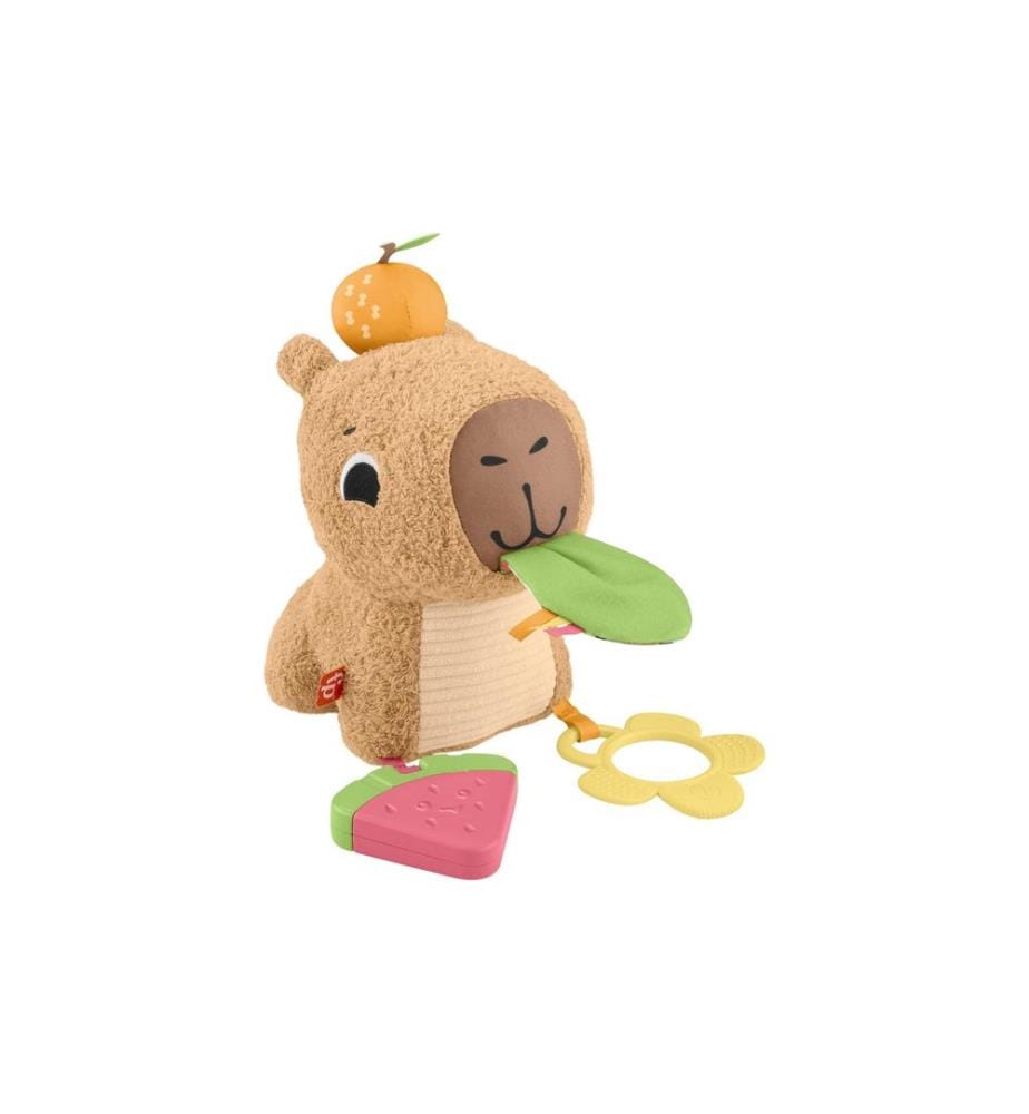 Fisher-Price Jouet d'éveil Capybara câlin