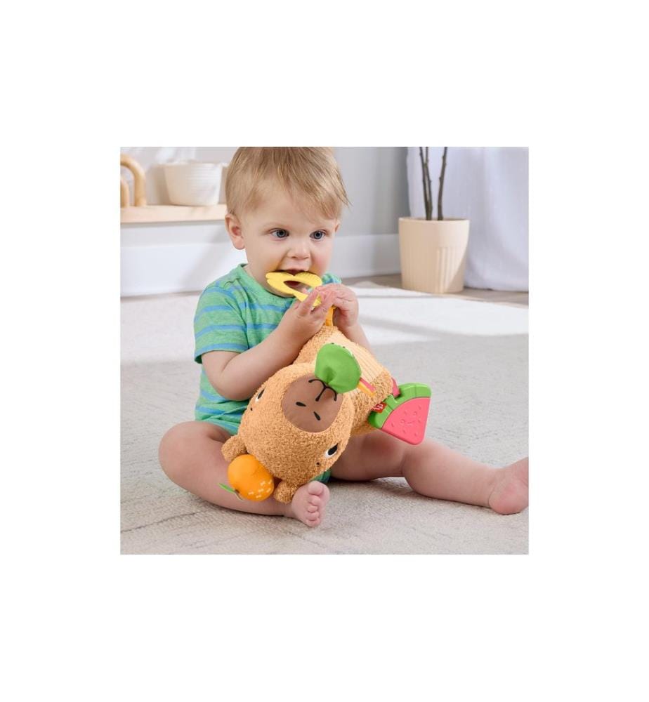 Fisher-Price Jouet d'éveil Capybara câlin