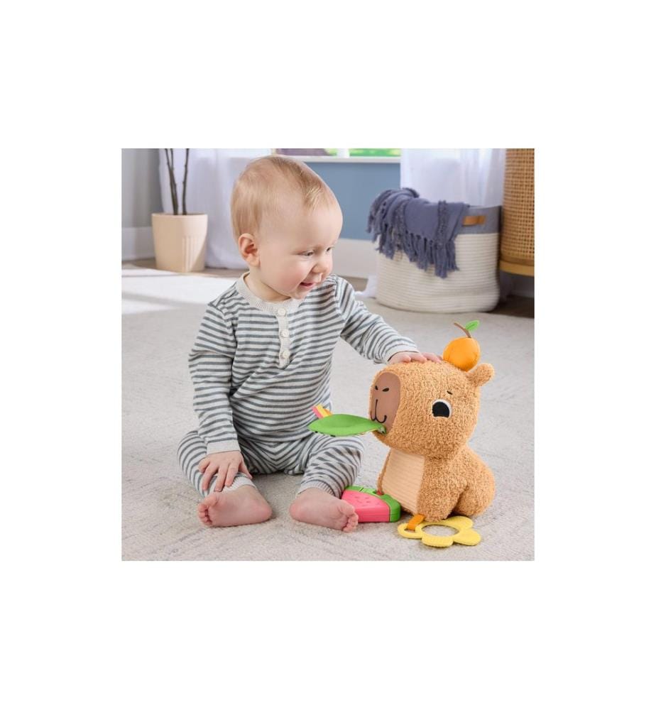 Fisher-Price Jouet d'éveil Capybara câlin