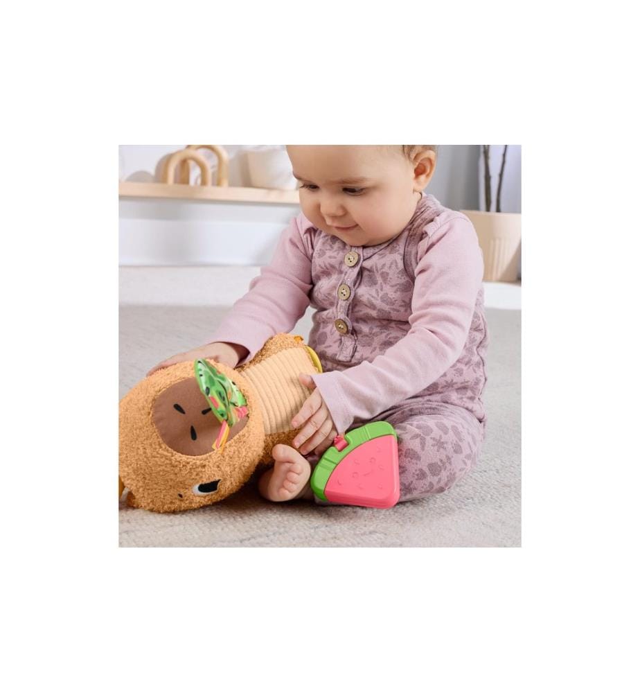 Fisher-Price Jouet d'éveil Capybara câlin