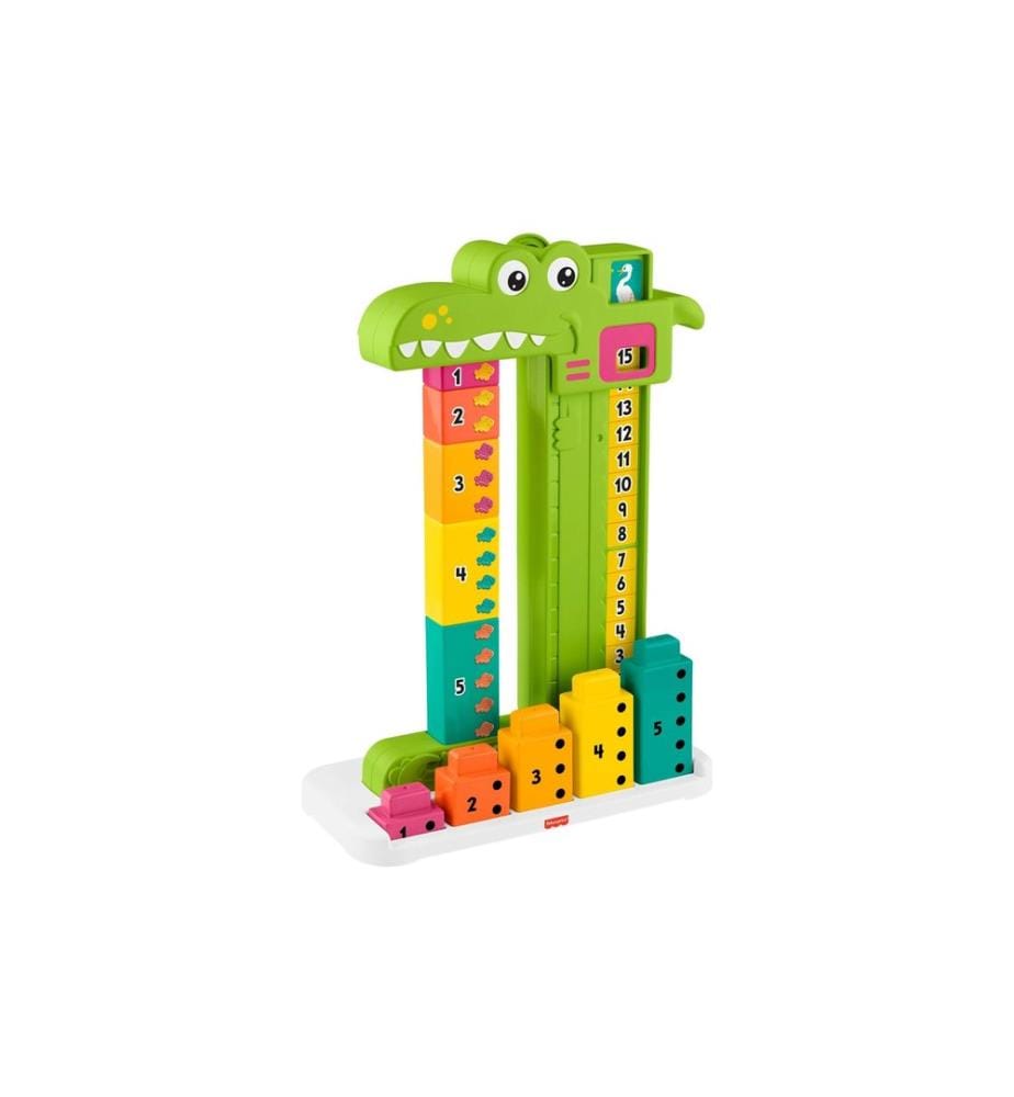 Fisher-Price Stapelspielzeug Mein Zahlen-Krokodil