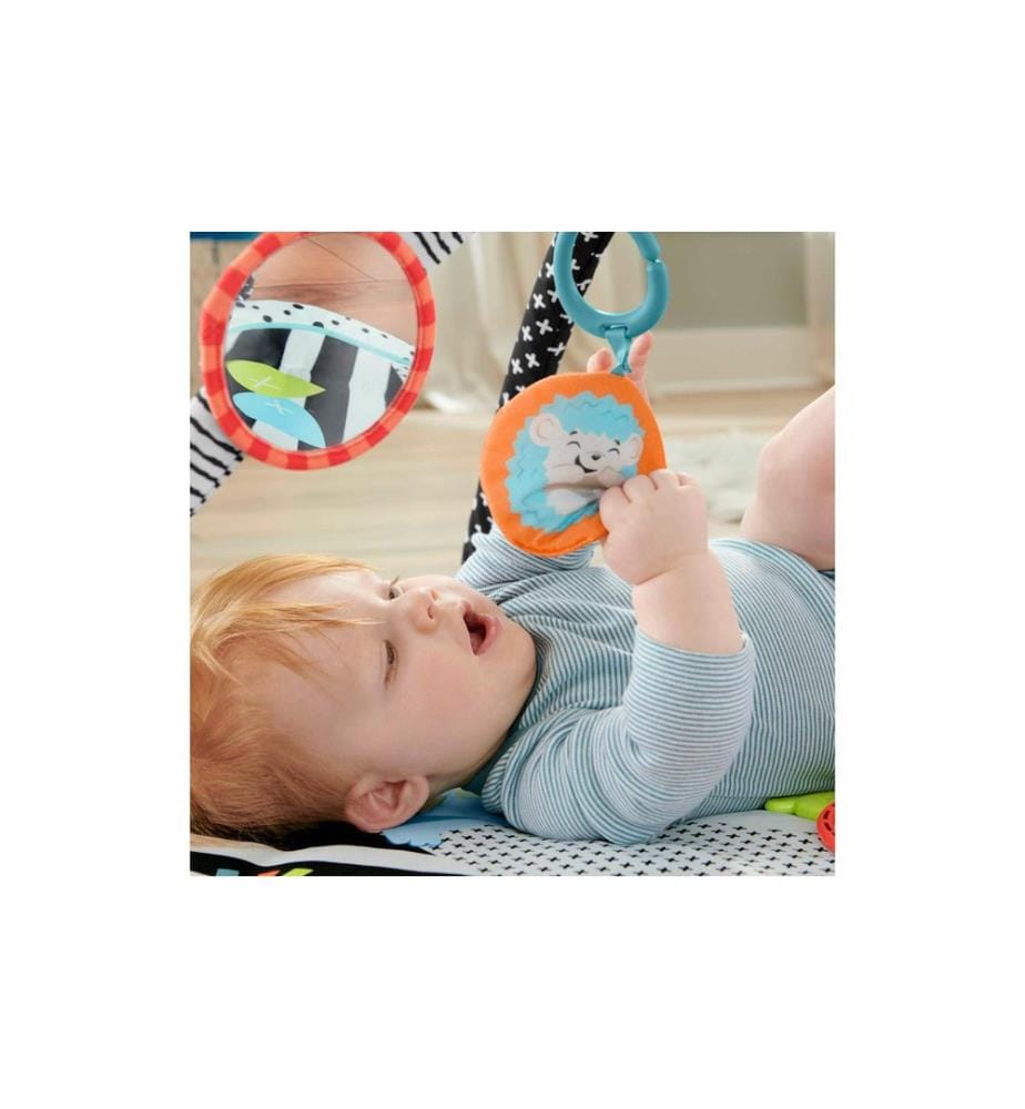 Fisher-Price Babyspielmatte 3 in 1 Glow & Grow Gym
