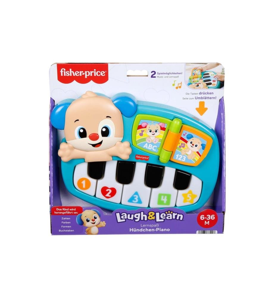 Fisher-Price Musikspielzeug Lernspass Hündchen-Piano
