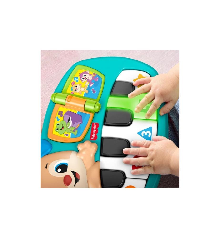 Fisher-Price Musikspielzeug Lernspass Hündchen-Piano
