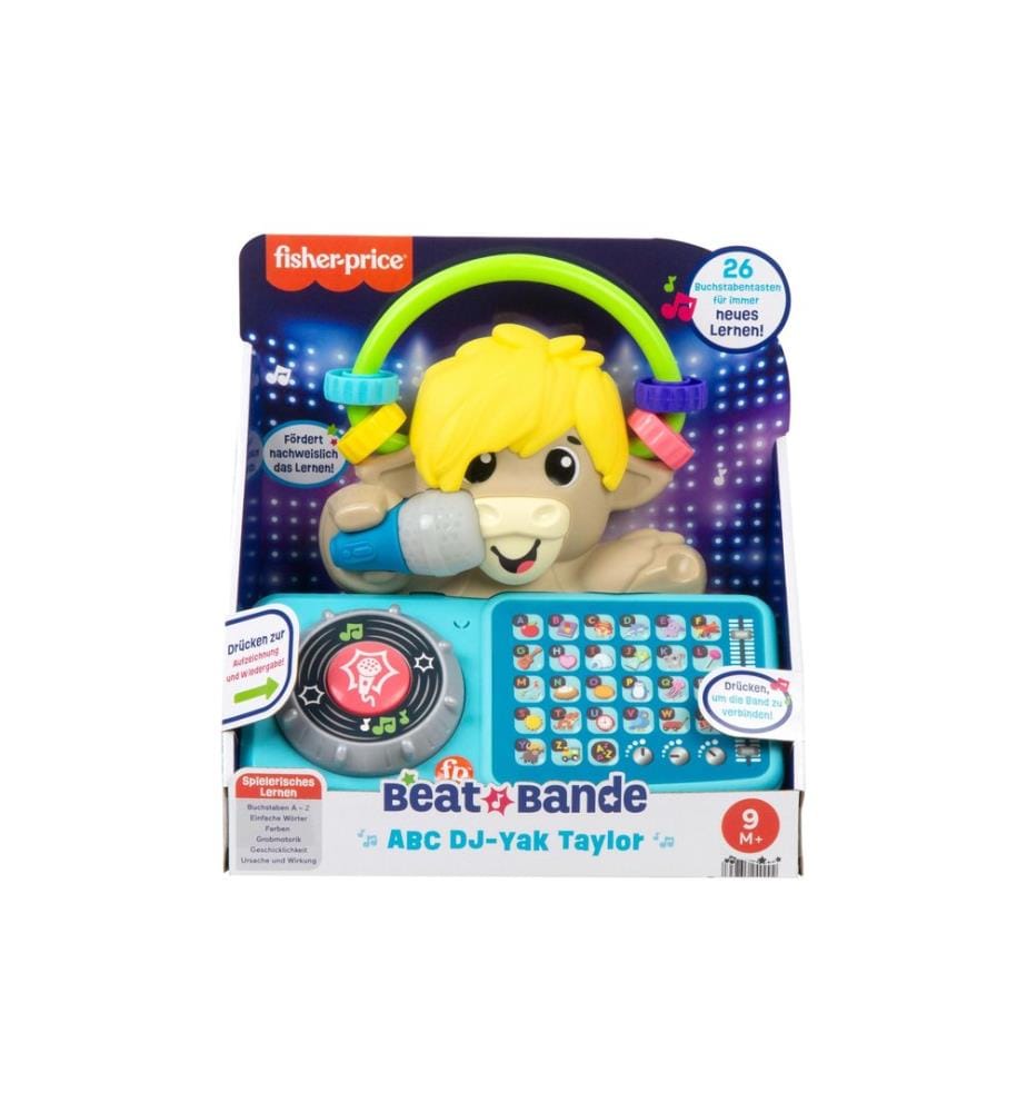 Fisher-Price Beat Bande ABC DJ-Yak Taylor -DE-
